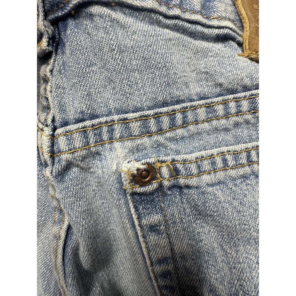 VTG Polo Jeans Co Ralph Lauren Shorts Youth 16 Cargo Carpenter Denim Relax 28x11 - Picture 8 of 9